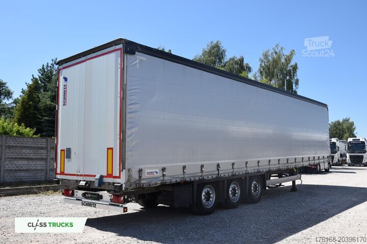 открытый полуприцеп с тентом SCHMITZ CARGOBULL SCS24/L Varios