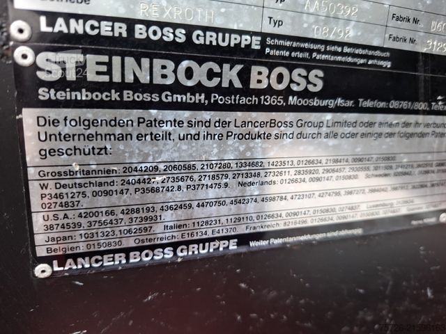 Front loader forklift STEINBOCK SH 40 mit StVZO Diesel 4 T Hubk. ORG 2156 StdTop