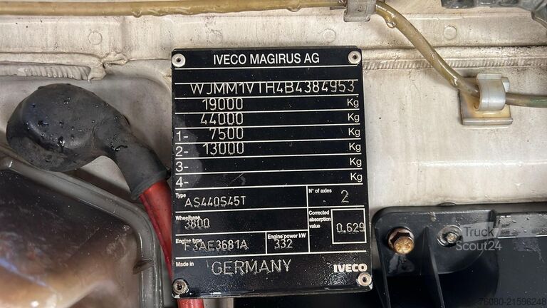 Standard-SZM Iveco STRALIS 450 (MANUAL GEARBOX / BOITE MANUELLE / ...