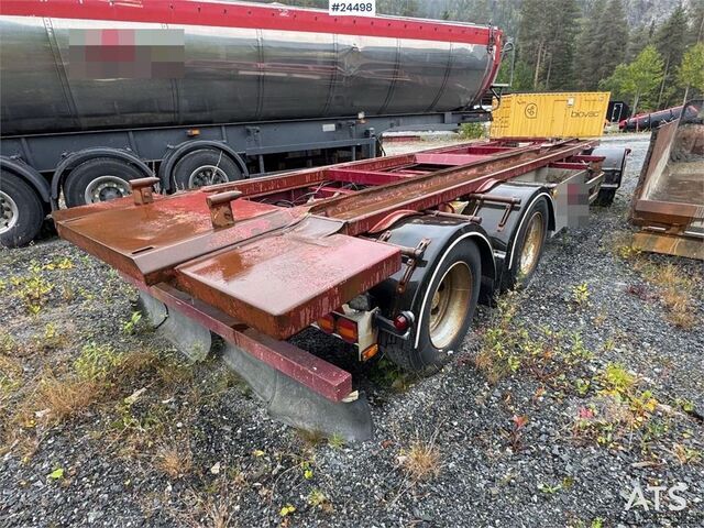 Portalo rankų sistema  Nor-Slep SL-28KT Hooklift Trailer with Tipping Fun