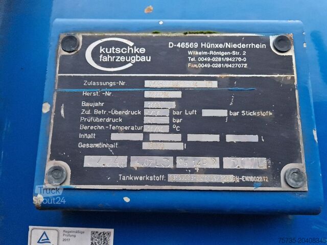 Saugfahrzeug MAN TGA 26.360 6X2