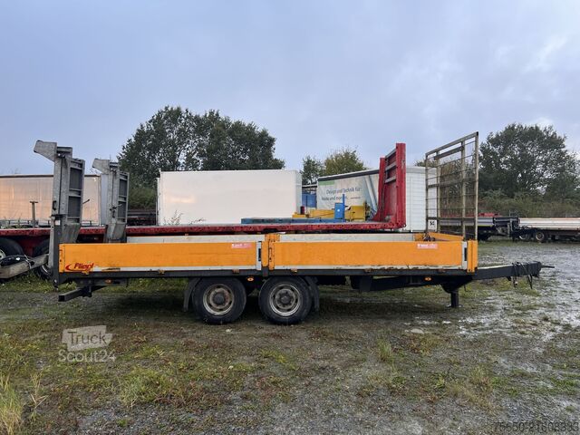 Remorque porte-engins surbaissée  tt  Tandemtieflader