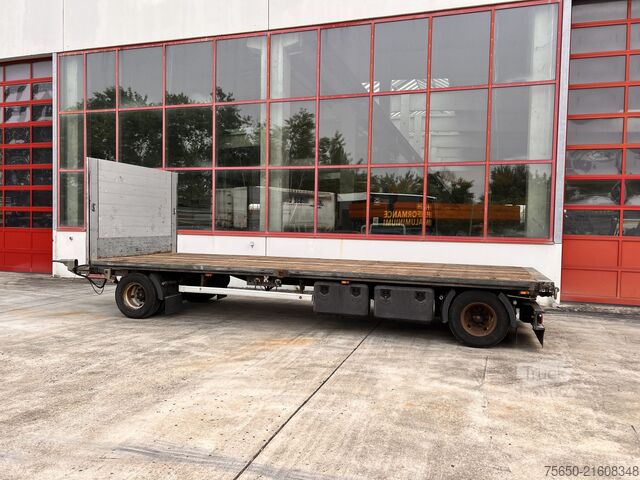 Remorque porte-engins surbaissée Ackermann PA-F 18/7.4E  2 Achs Jumboanhänger Mega