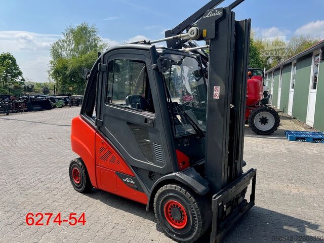 Frontgaffeltruck Linde H 35 D 02 EVO