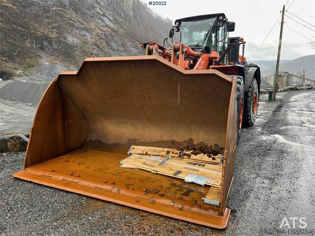 Wheel loader Hitachi zw370-6 wheel loader w/ scale, printer & bucket