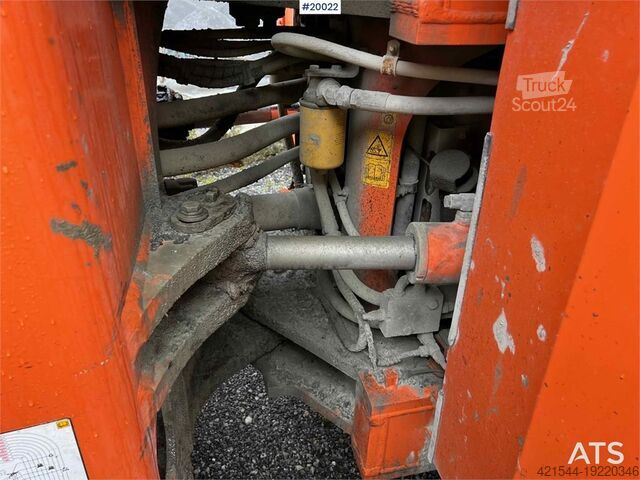 Pyöräkuormaaja Hitachi zw370-6 wheel loader w/ scale, printer & bucket