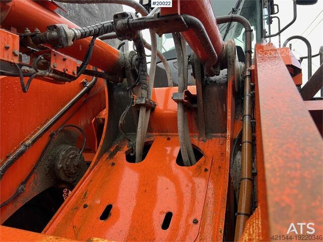 Pyöräkuormaaja Hitachi zw370-6 wheel loader w/ scale, printer & bucket