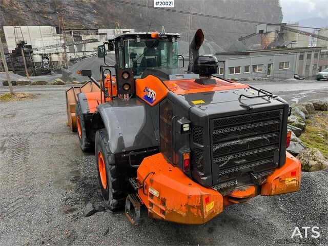 Chargeuse sur pneus Hitachi zw370-6 Wheel loader w/ scale, printer and bucket