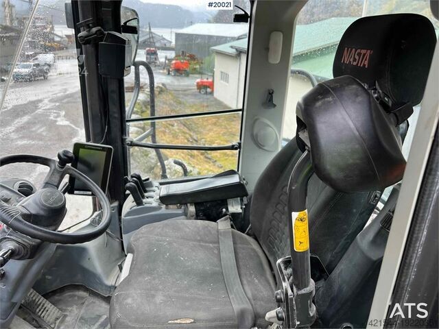 Chargeuse sur pneus Hitachi zw370-6 Wheel loader w/ scale, printer and bucket