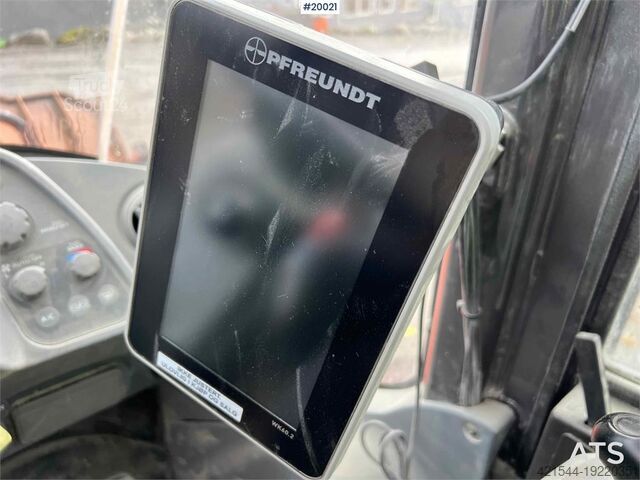 Chargeuse sur pneus Hitachi zw370-6 Wheel loader w/ scale, printer and bucket
