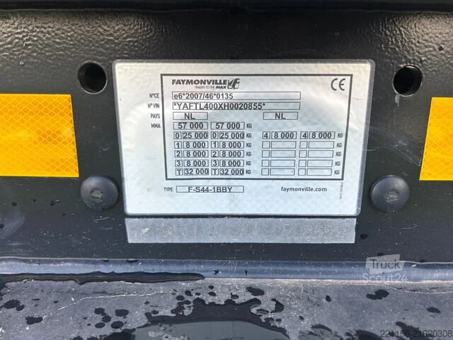 Semi-dieplader Faymonville MULTIMAX | F-S44 | DOUBLE EXTENSION 27000 MM | ...