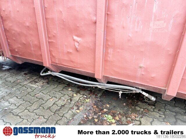 Roll-off konteyneri  Abrollcontainer mit Kran, HMF 1144 K1 TS, 21m³