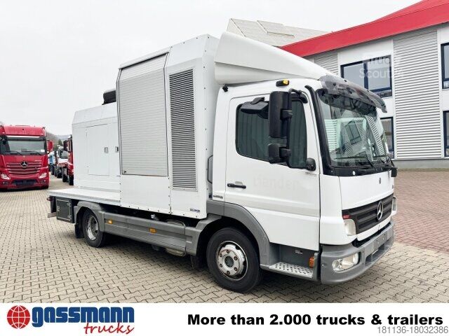 Camión para usos especiales Mercedes-Benz Atego 816 4x2, Stromgenerator 135 KVA