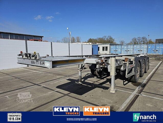 Transport de conteneurs KÄSSBOHRER CS 20 FT TANK BPW ALCOA'S 3250KG