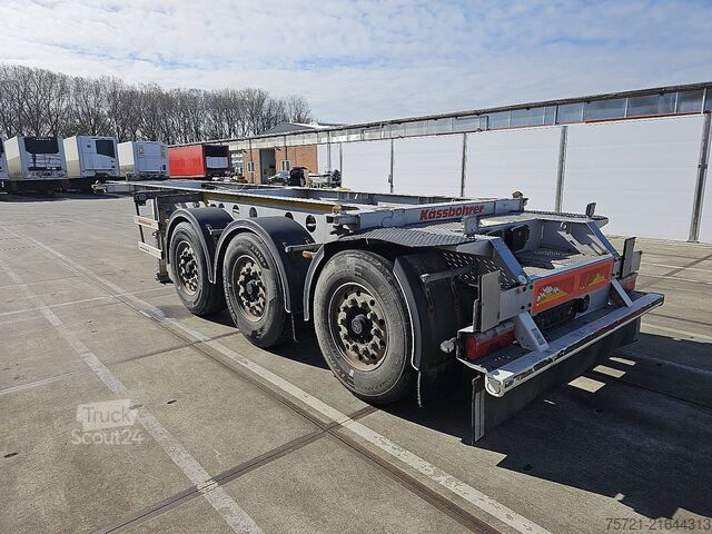 Transport de conteneurs KÄSSBOHRER CS 20 FT TANK BPW ALCOA'S 3250KG