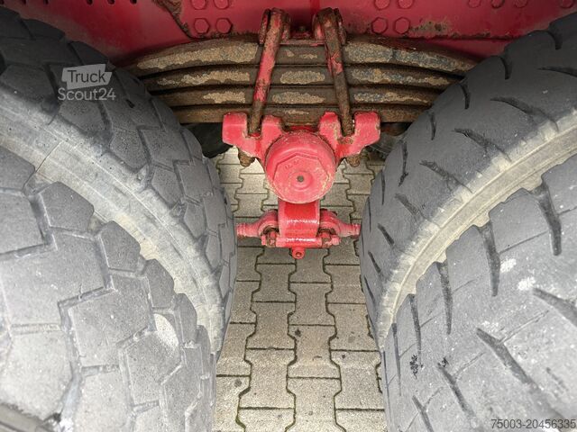 Grue montée sur camion Scania R580 8X4 Kipper Kran HIAB 244-5