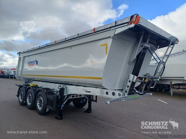 Semirimorchio ribaltabile Schmitz Cargobull Kipper Stahlrundmulde 28m³