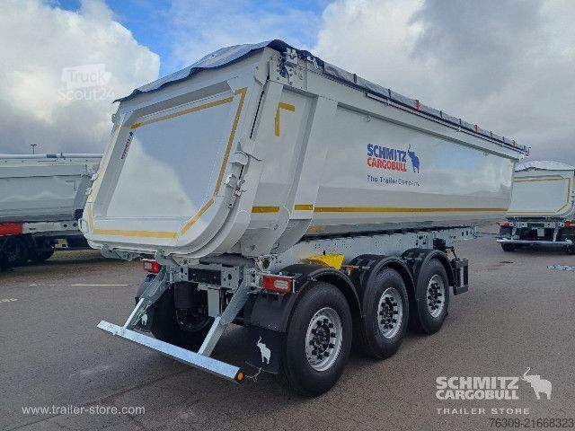 Semirimorchio ribaltabile Schmitz Cargobull Kipper Stahlrundmulde 28m³