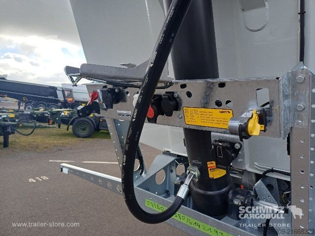 Semirimorchio ribaltabile Schmitz Cargobull Kipper Stahlrundmulde 28m³