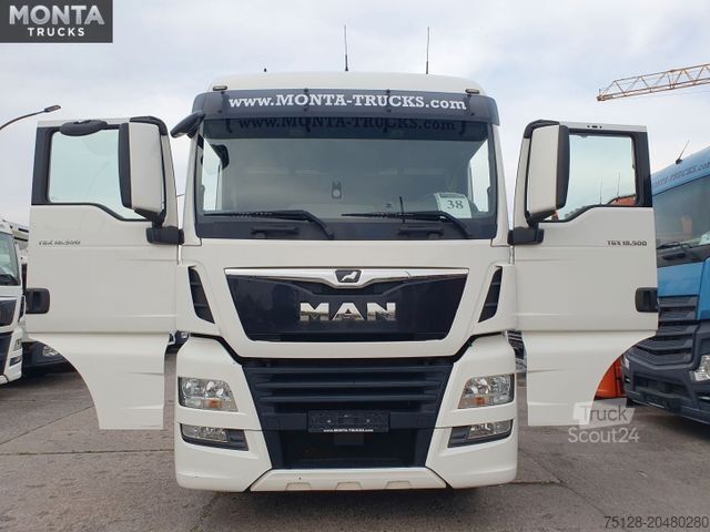 Standard tractor unit MAN TGX 18.500, Euro6c, Standklima,1.Hand, 2xStück
