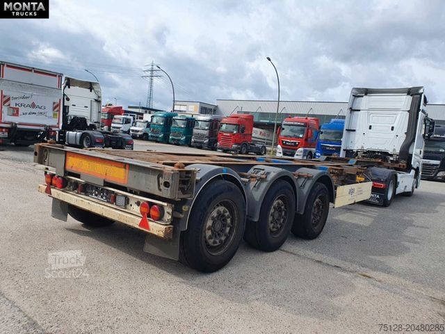 Swap body semitrailer SCHMITZ CARGOBULL Gotha SCF 24 G, SAF-Achsen, Liftachse