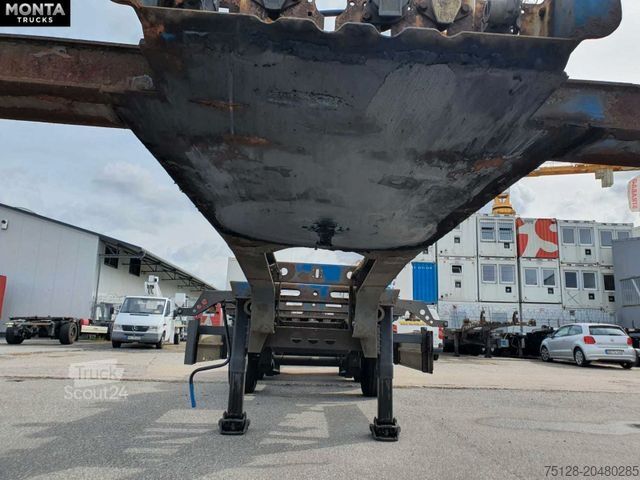 Swap body semitrailer SCHMITZ CARGOBULL Gotha SCF 24 G, SAF-Achsen, Liftachse