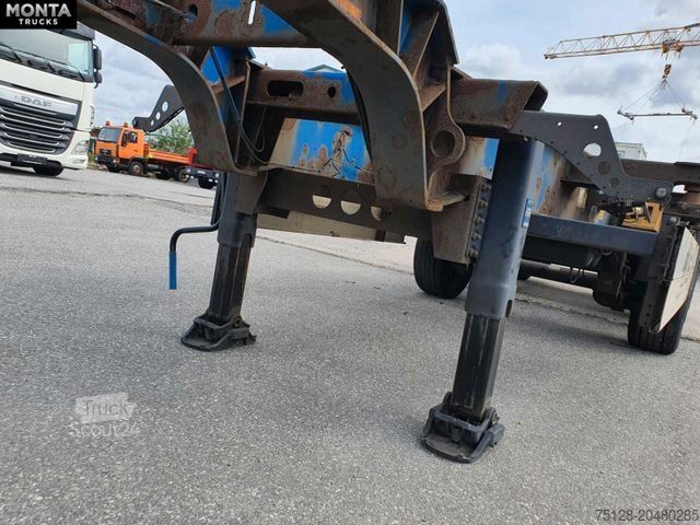 Swap body semitrailer SCHMITZ CARGOBULL Gotha SCF 24 G, SAF-Achsen, Liftachse