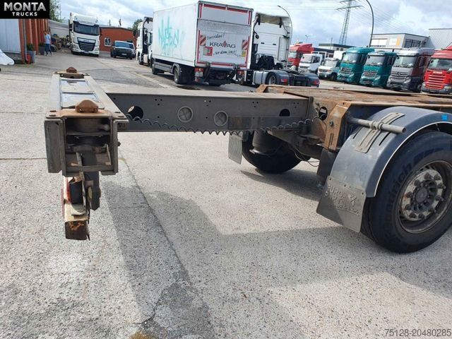 Swap body semitrailer SCHMITZ CARGOBULL Gotha SCF 24 G, SAF-Achsen, Liftachse