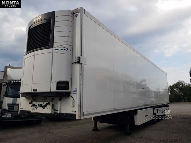 Kühlauflieger KRONE Carrier Vector 1950,Doppelstock, PK Krone Achsen