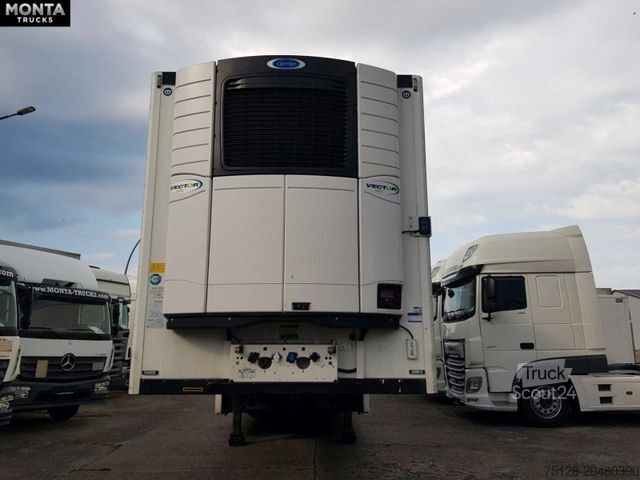 Kühlauflieger KRONE Carrier Vector 1950,Doppelstock, PK Krone Achsen