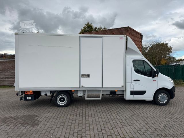 Vrachtwagen met bakwagen RENAULT Master Koffer mit Ladebordwand *Klima*Seitentür*