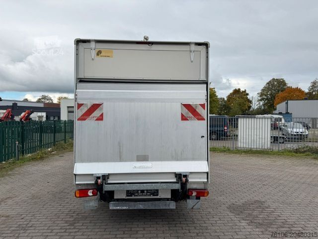 Vrachtwagen met bakwagen RENAULT Master Koffer mit Ladebordwand *Klima*Seitentür*
