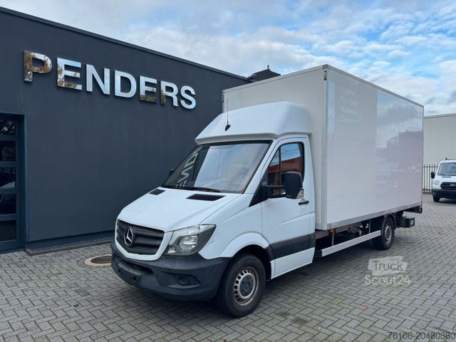 Vrachtwagen met bakwagen MERCEDES-BENZ Sprinter 316 CDI Koffer mit Ladebordwand