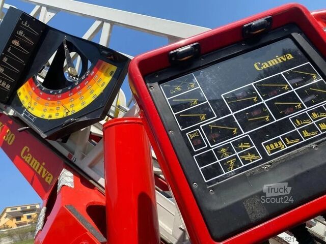 Camión de bomberos Mercedes-Benz 1428 F (ONLY 35000 KM ORIGINAL)