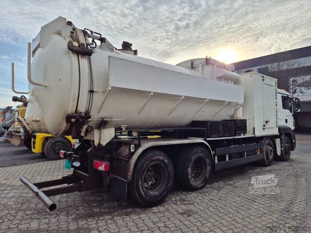 Vehículo de succión MAN TGS 35.400 Wieland BlowVac SL 8200 TG