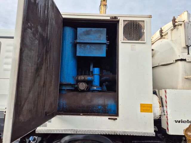 Vehículo de succión MAN TGS 35.400 Wieland BlowVac SL 8200 TG