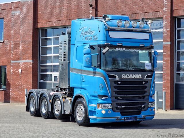 Carga pesada Scania R730 V8 Topline 8x4/4 - 150T GCW - Retarder - F...