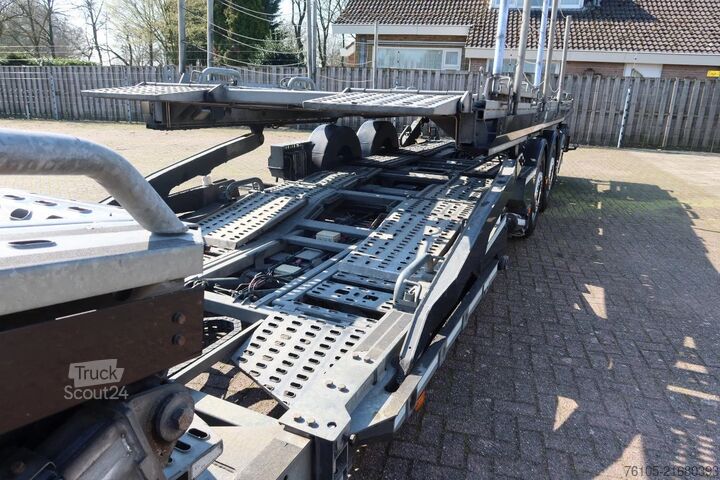 شاحنة نقل سيارات مغلقة Mercedes-Benz Actros 1840 4x2 Groenewold auto-transporter, 9 ...