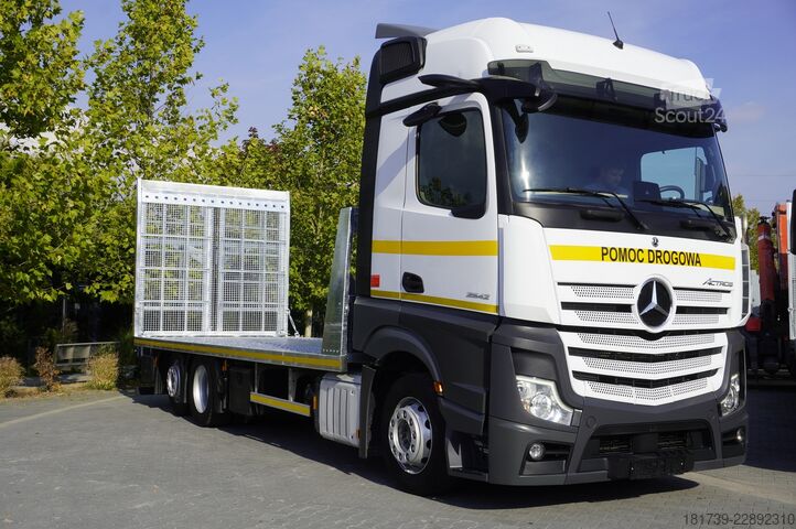 автокран Mercedes-Benz Actros 2542 MP5 Low deck / NEW tow truck
