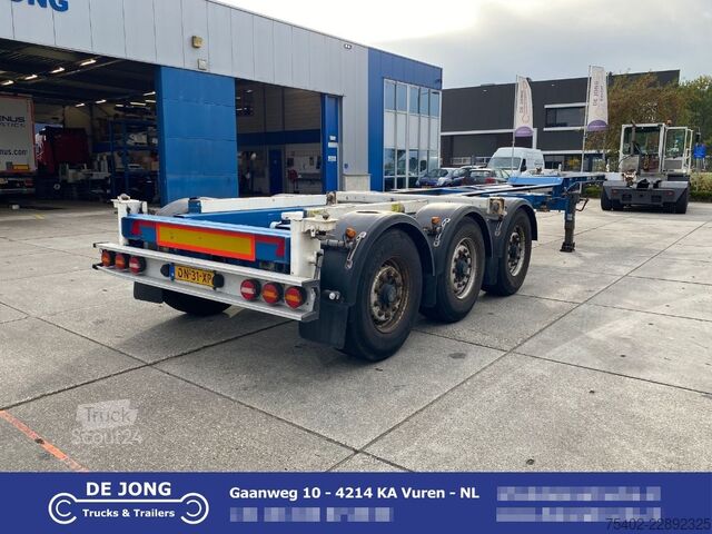 Transporte de contenedores Renders FCC / BPW + Disc Brakes / 1x Lift Axle / All Co...