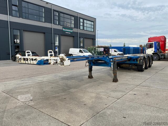 Transporte de contenedores Renders FCC / BPW + Disc Brakes / 1x Lift Axle / All Co...