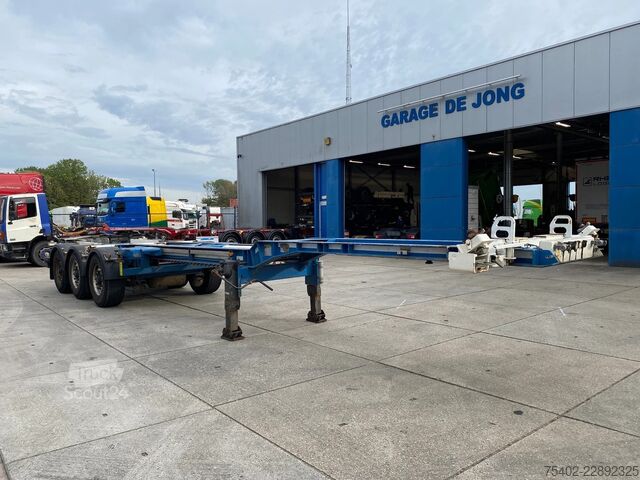 Transporte de contenedores Renders FCC / BPW + Disc Brakes / 1x Lift Axle / All Co...
