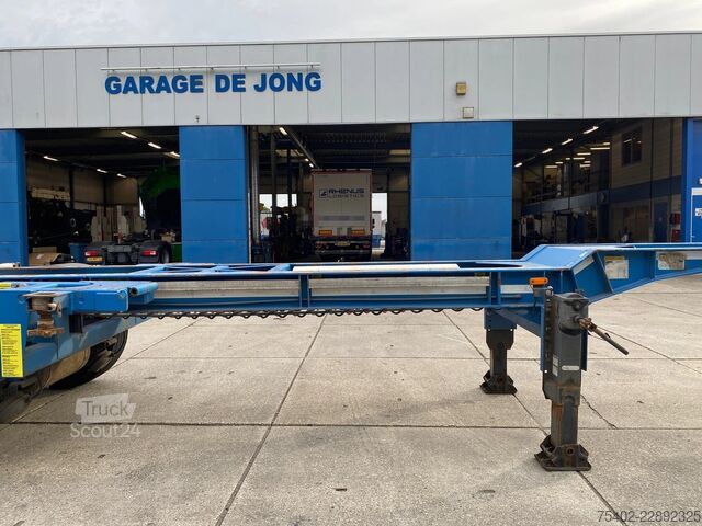 Transporte de contenedores Renders FCC / BPW + Disc Brakes / 1x Lift Axle / All Co...