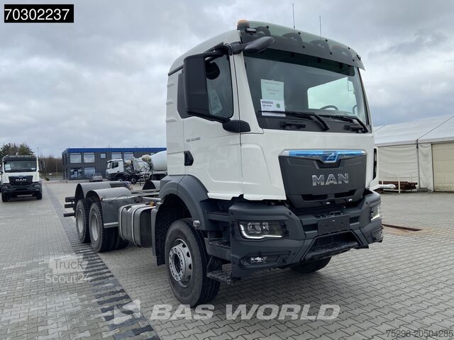 Шасси с кабиной MAN TGS 33.400 6X4 NEW 6x4 chassis Big-Axle Manual ...