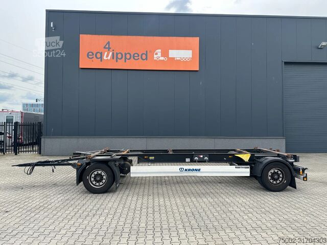 Trailer πλατφόρμας Krone N/A AZ18 MAXI / 2-axle drawbar trailer / BDF / ...