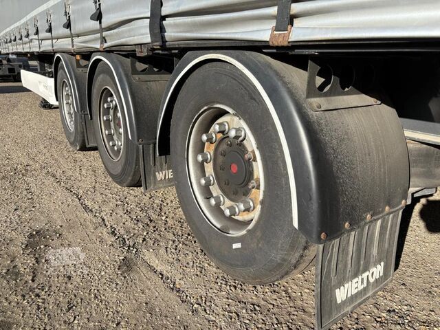 Lonas correderas Wielton Mega volume 100 m3, Edscha curtainside SAF-Disc...