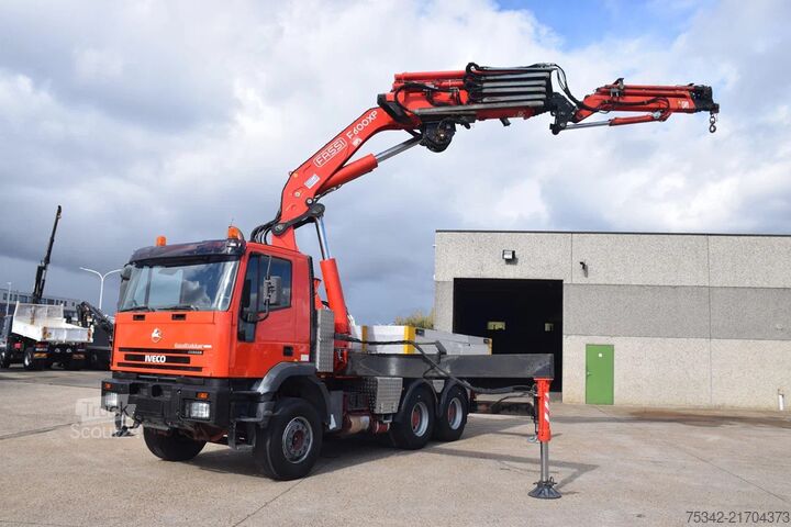Loading platform Iveco Eurotrakker 260.35 FASSI F600XP FLYGIP