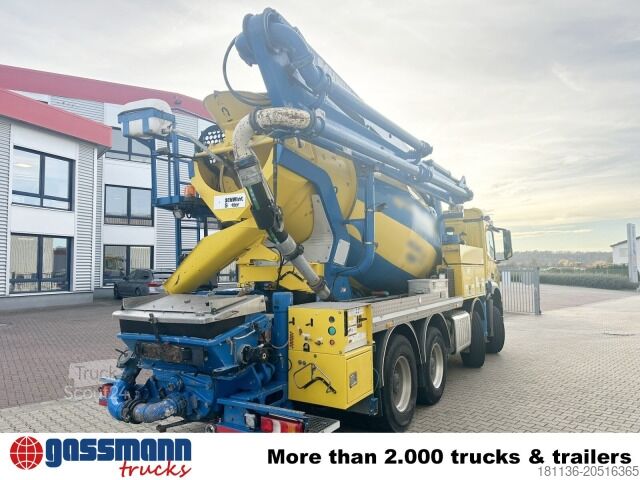 Concrete pump truck Mercedes-Benz Arocs 3246 B 8x4 Stetter Mischer 7m³, Pumpe 25m