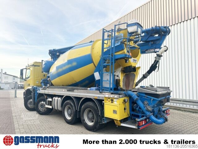 Concrete pump truck Mercedes-Benz Arocs 3246 B 8x4 Stetter Mischer 7m³, Pumpe 25m