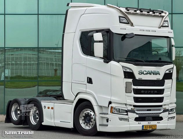 Standaard trekker SCANIA S650 V8 NGS 6X2 BOOGIE KING FULL AIR RETARDER PT